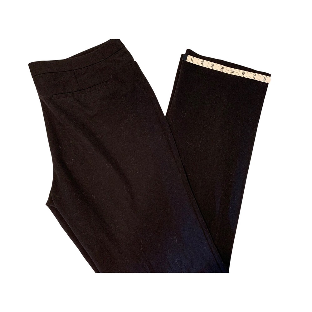 Worthington‎ Modern Fit Black Career Dress Pants Trousers Size 12